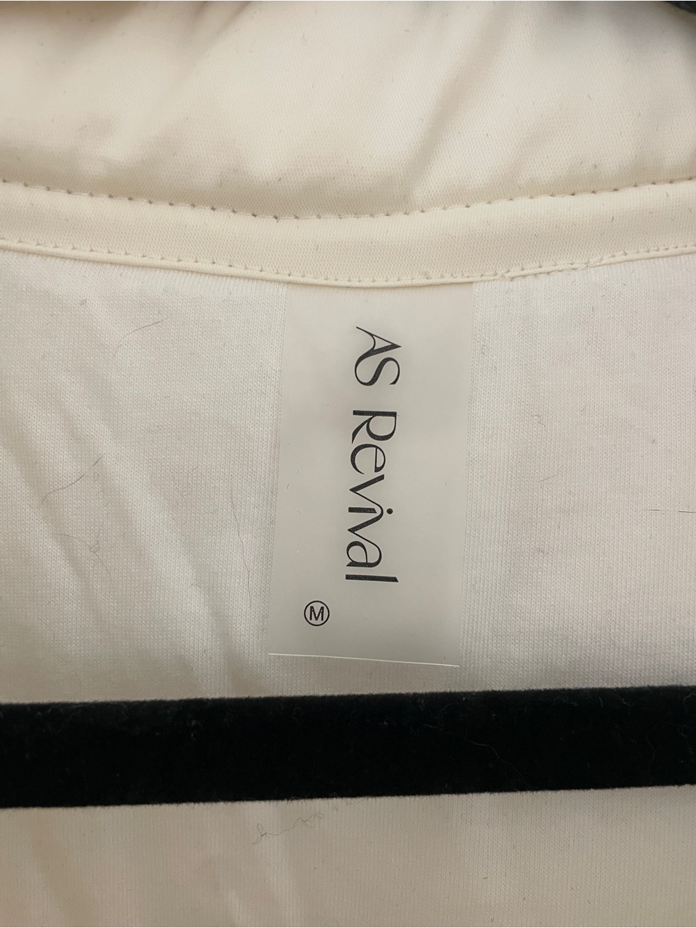 Alter’d State Cream Fleece Snap-Front Vest - Picture 6 of 7